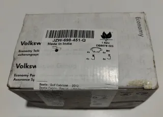 Kit Patillas de freno trasero JZW698451Q