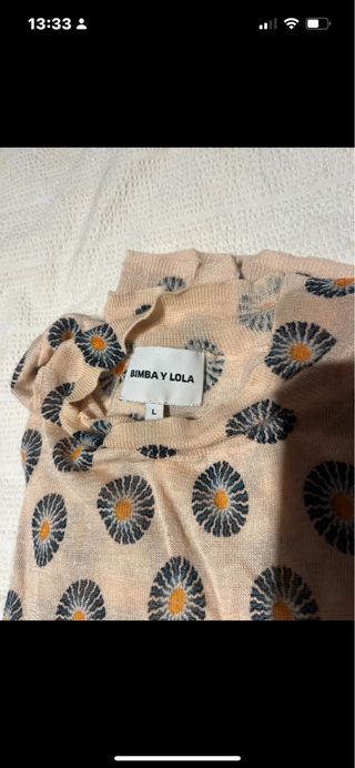 Jersey fino Bimba y Lola estampado