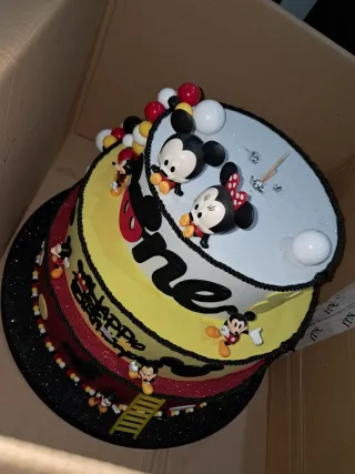 Torta scenografica Topolino