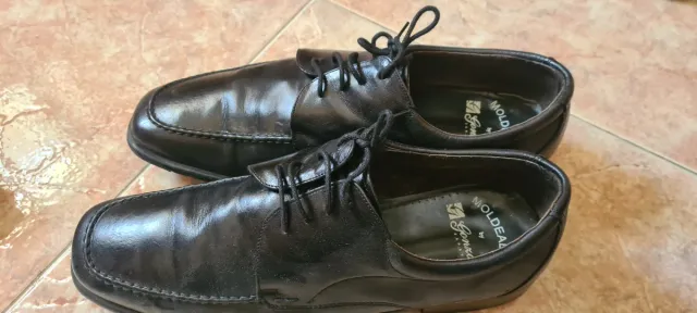 Zapatos de piel hombre negros