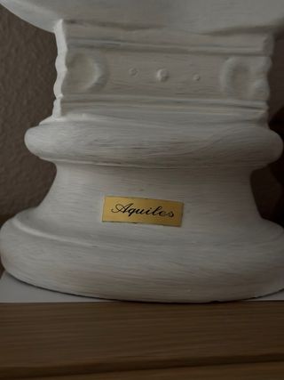 Busto de Aquiles en escayola