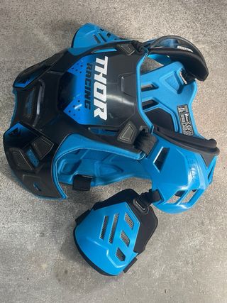 Peto Thor Racing Motocross Azul/Negro