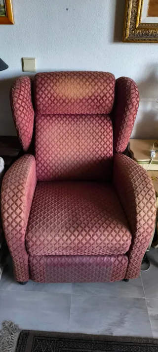 Sillones reclinables de terciopelo en MARBELLA