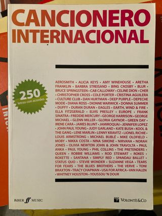 Cancionero Internacional Música