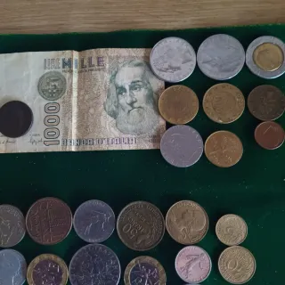 Lote Monedas Italia y Francia