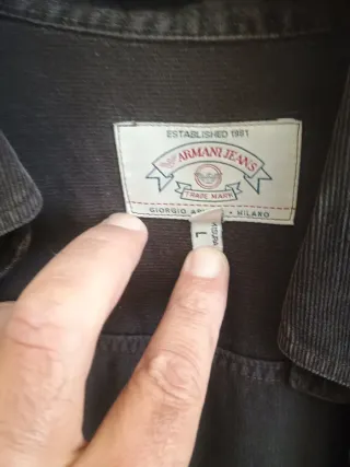 Camisa Armani hombre  Talla L