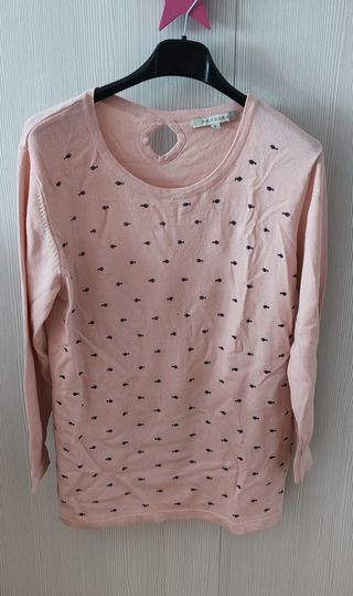 Jersey Dándara Rosa con Peces Talla S