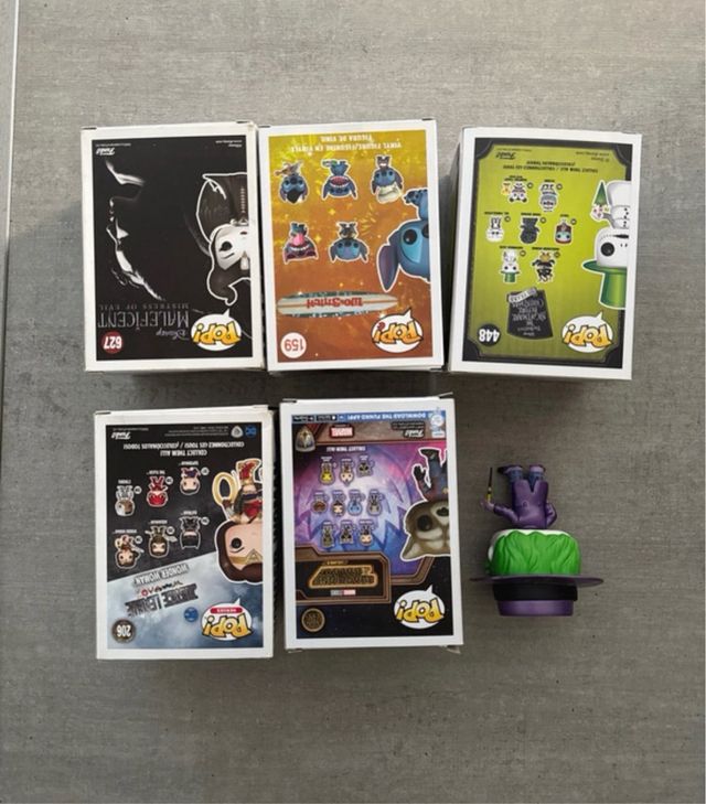 Pack 6 Funko Pop: Maleficent, Stitch, Jack, Wonder