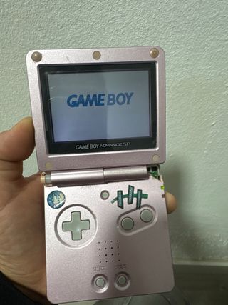 Nintendo Advance SP Rosa/Plata