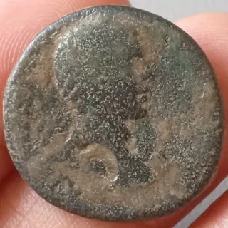 ≡ Espectacular Moneda romana Monte Argeo