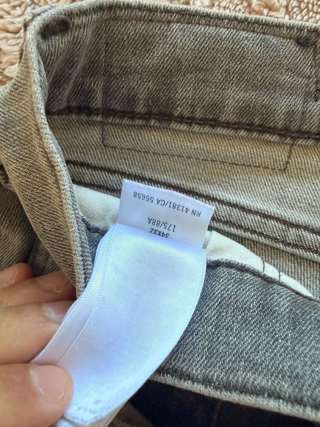 Pantalones Polo Ralph Lauren Grises 34x32