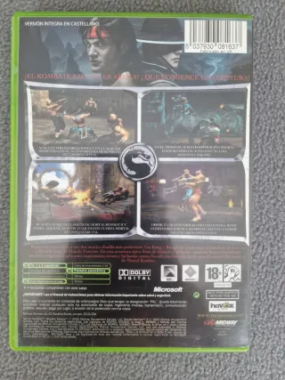 Mortal Kombat Shaolin Monks Xbox