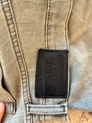 Pantalones Polo Ralph Lauren grises talla 32x32