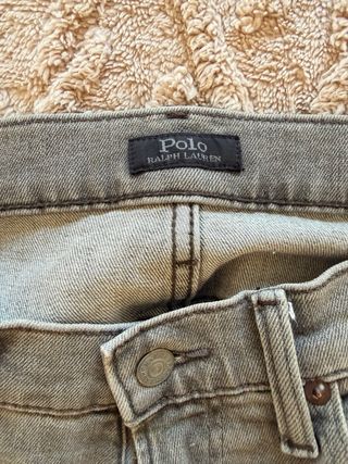 Pantalones Polo Ralph Lauren grises talla 32x32