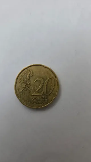 Moneda 20 Céntimos Euro RF 1999