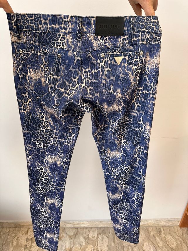Pantaloni JBP JOG fantasia leopardata TG L