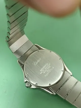 Cartier Santos Ronde Oro y Plata