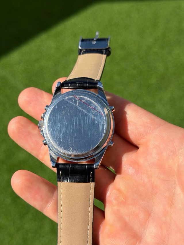 Reloj Analógico-Digital Negro