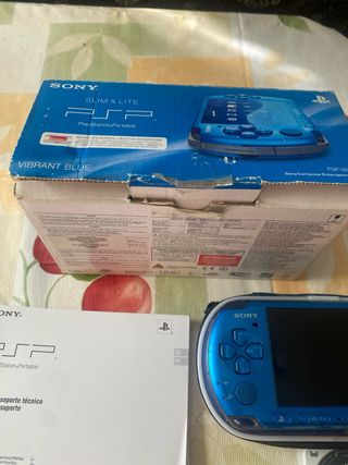 PSP 3004 Slim & Lite Vibrante Blu