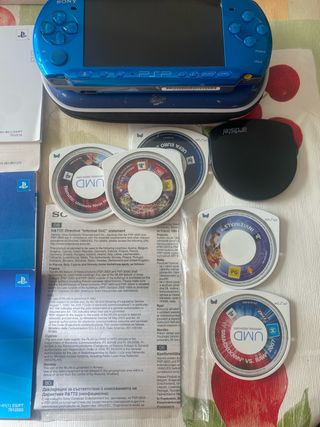 PSP 3004 Slim & Lite Vibrante Blu