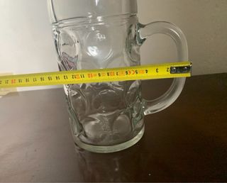 Boccale birra Paulaner 1 litro vetro