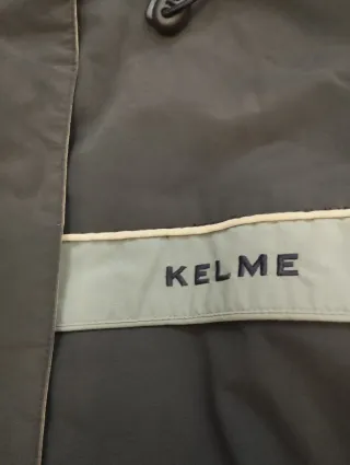 Abrigo Kelme Talla M Azul/Gris
