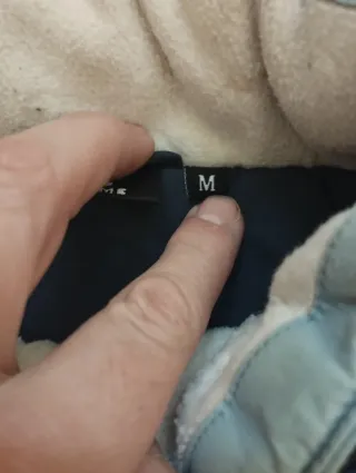 Abrigo Kelme Talla M Azul/Gris