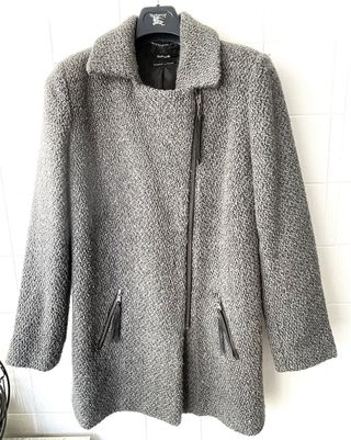 Abrigo Opus gris mujer