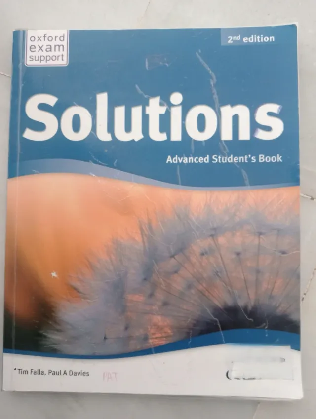 SOLUTIONS.student's book. C1