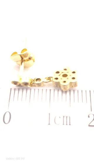 Pendientes Oro 18K con Diamantes