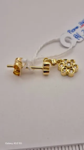 Pendientes Oro 18K con Diamantes