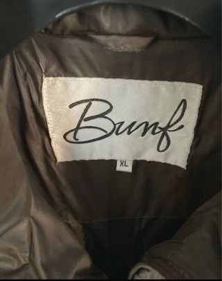 Piumino bunf donna marrone taglia M