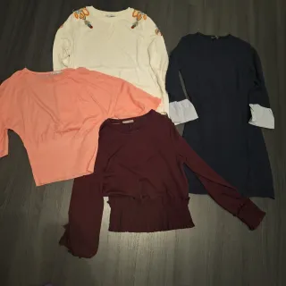 Lote 4 prendas Zara Talla S