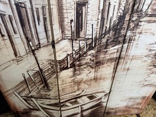 Paravento decorativo stile veneziano