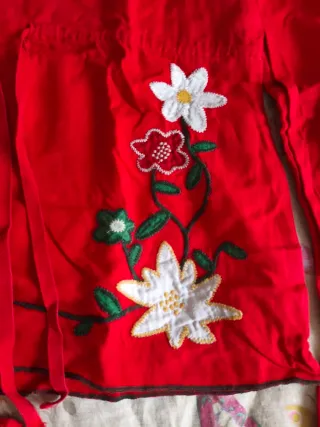 Pijama Oysho Rojo Flores