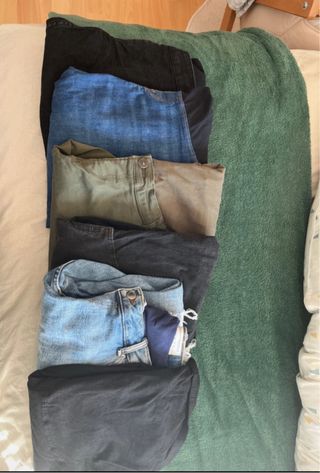 Pack 6 Pantalones Premamá Talla 44