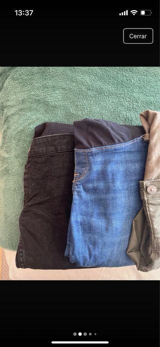 Pack 6 Pantalones Premamá Talla 44