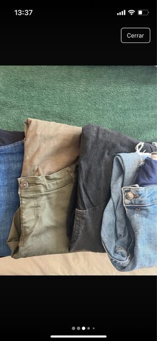 Pack 6 Pantalones Premamá Talla 44