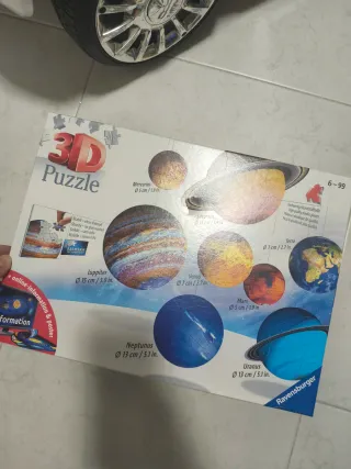Puzzle 3D Ravensburger Sistema Solare