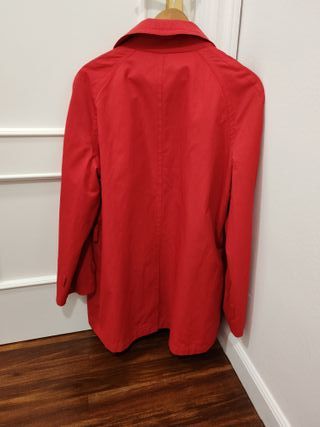 Gabardina T 46 roja