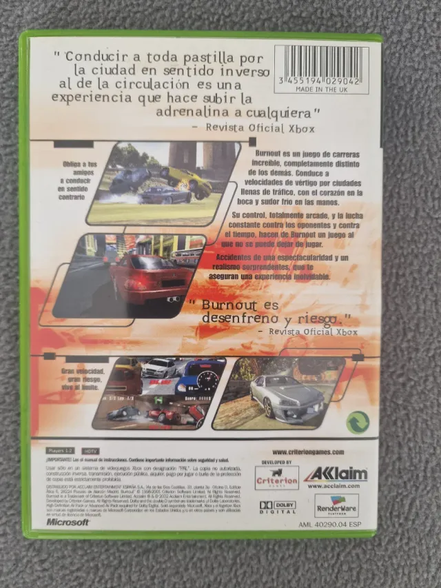 Burnout Xbox