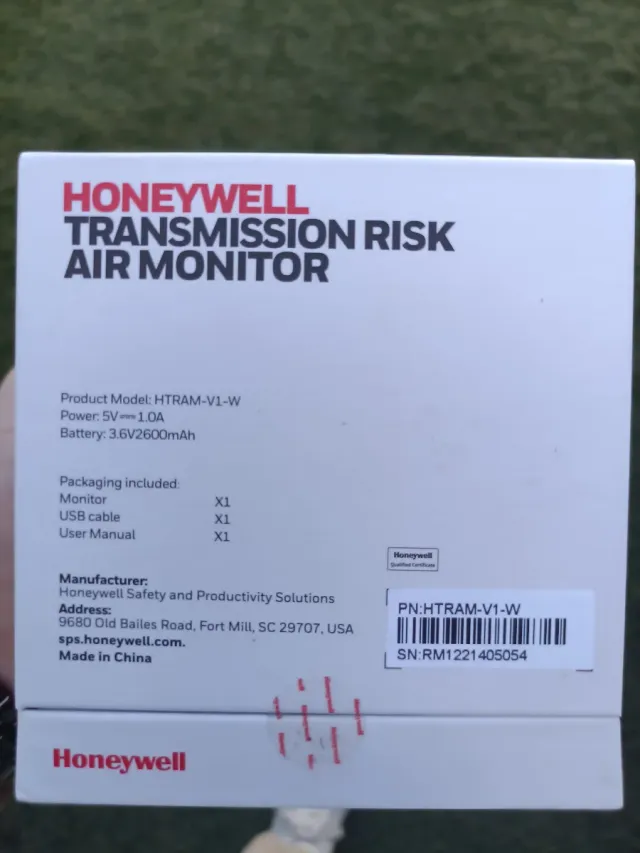 Monitor Riesgo Transmisión Honeywell