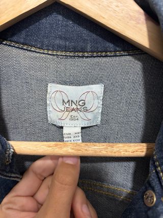 Chaqueta tejana Mango Denim Wash