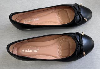 Zapatos Bailarinas Negros Talla 37-38