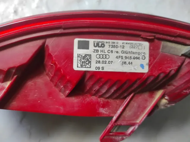 Piloto posteriore Audi A6