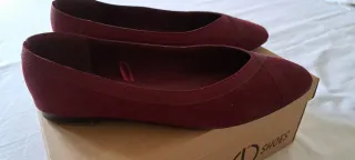 Manoletinas Burdeos, tipo ante