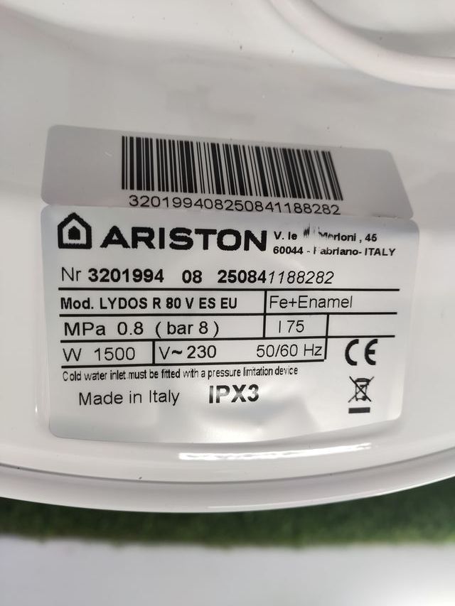 Ariston Lydos R Termo Electrico 80 Lt, Calentador