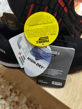 Calzado de seguridad Paredes