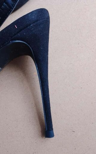 Tacchi neri Steve Madden punta slingback