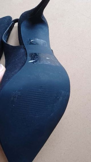 Tacchi neri Steve Madden punta slingback